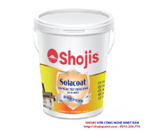 Shojis Solacoat heat-resistant paint